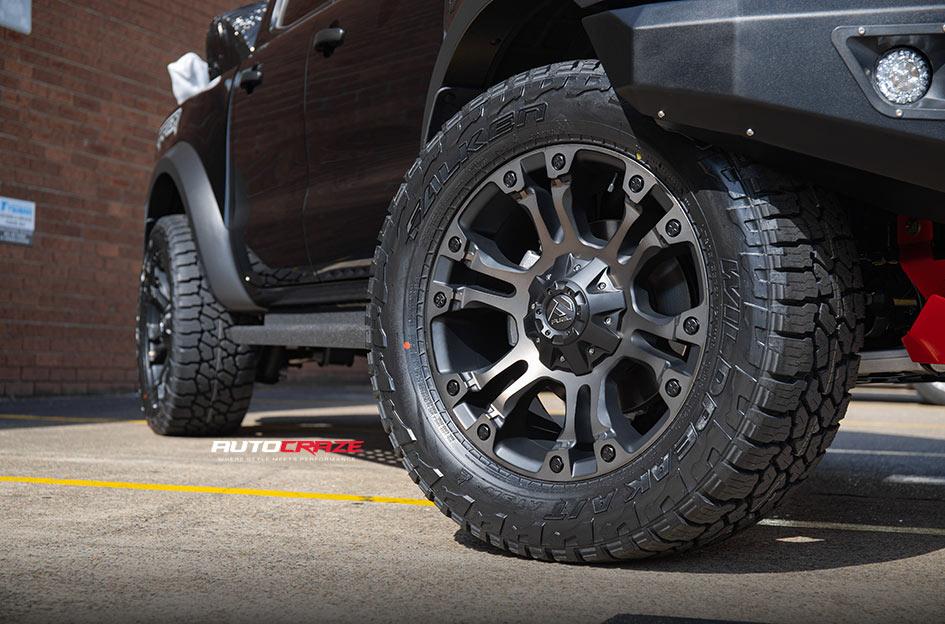 FORD-RANGER-RAPTOR-VAPOR-MATTE-BLACK-DOUBLE-DARK-TINT