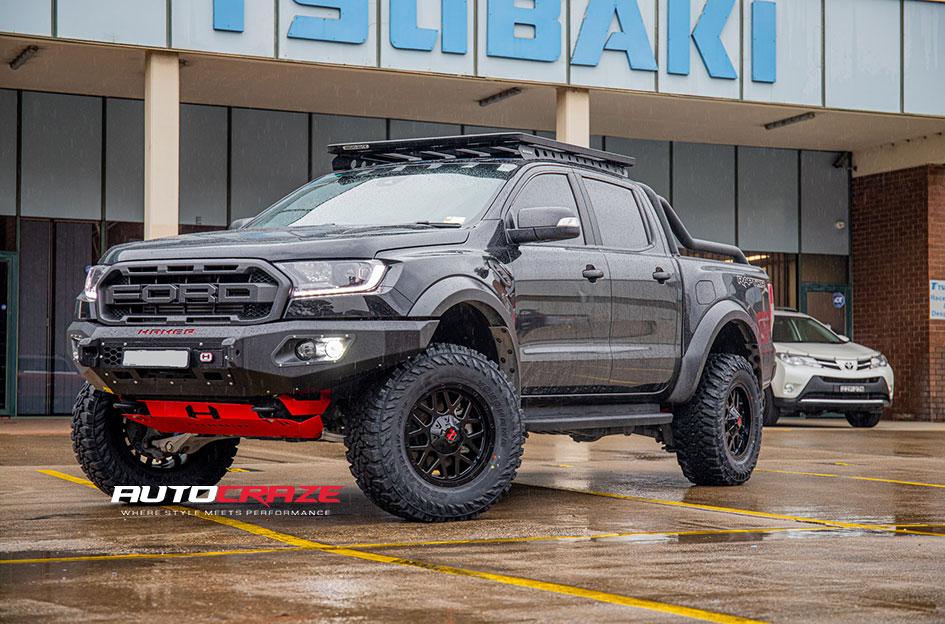 FORD RANGER RAPTOR JUDGE MATTE BLACK