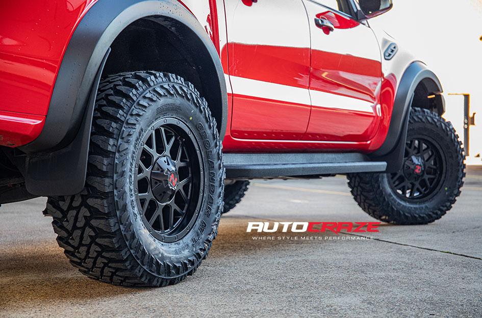 FORD RANGER RAPTOR JUDGE MATTE BLACK