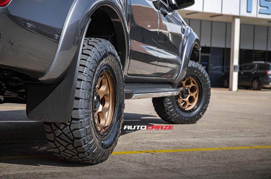 FORD RANGER DIRTY HARRY MATTE BRONZE BLACK LIP