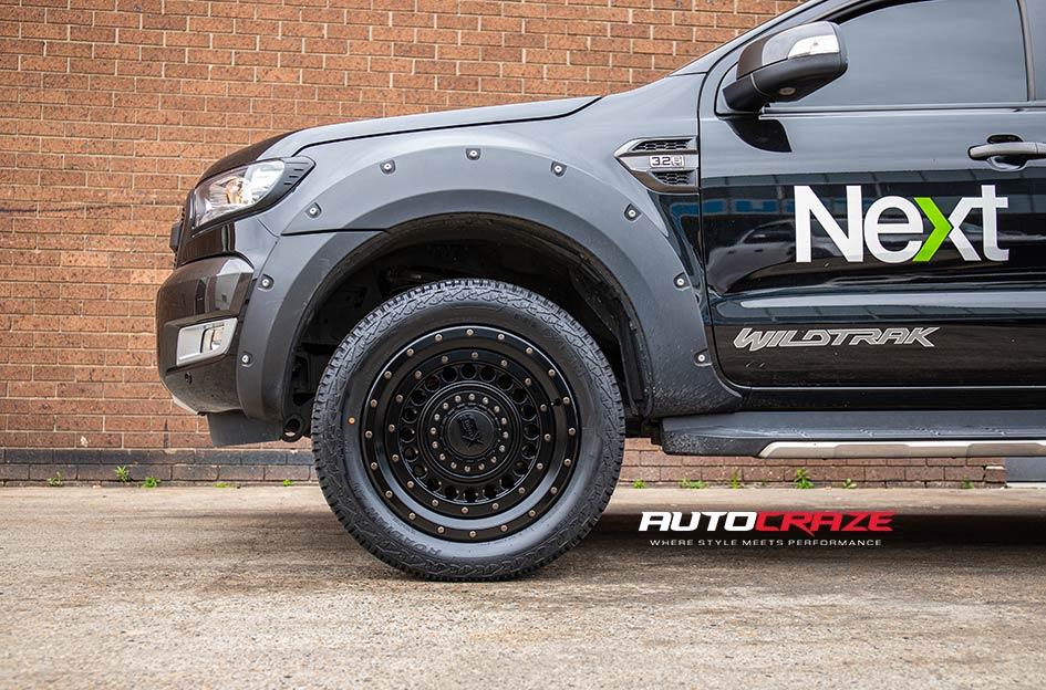 FORD RANGER PANZER XD SATIN BLACK