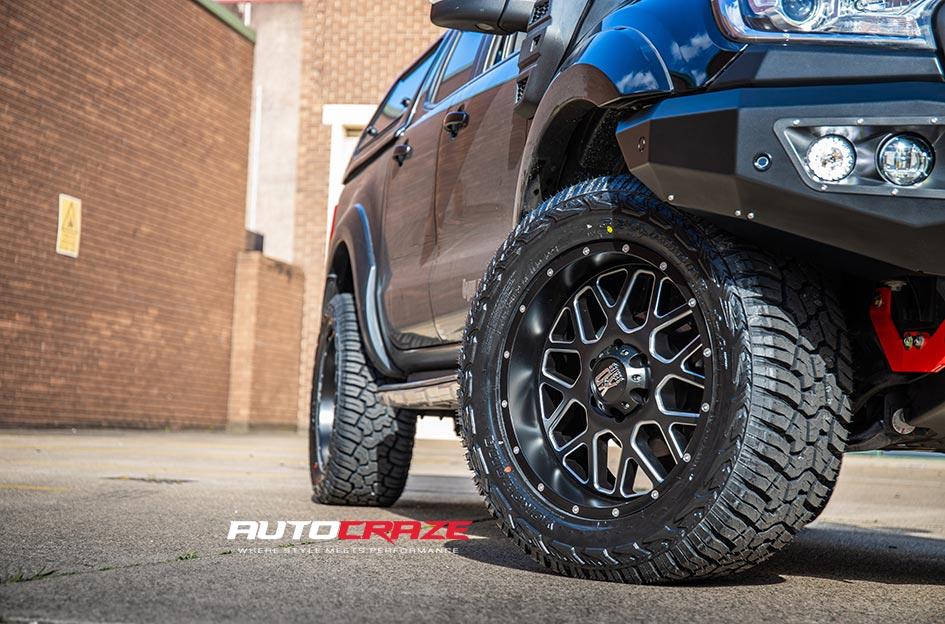 FORD RANGER GRENADE XD SATIN BLACK MILLED ACCENTS