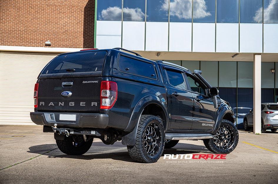 FORD RANGER GRENADE XD SATIN BLACK MILLED ACCENTS