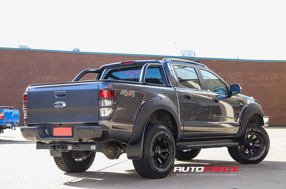 FORD RANGER AMBUSH MATTE BLACK