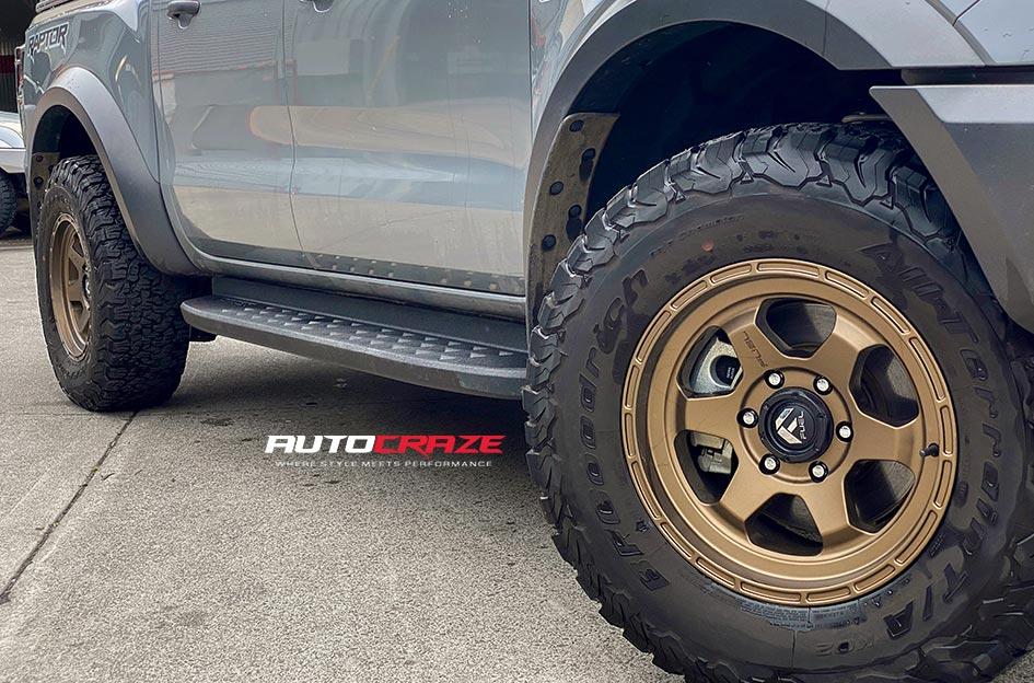 FORD RANGER RAPTOR SHOK BRONZE