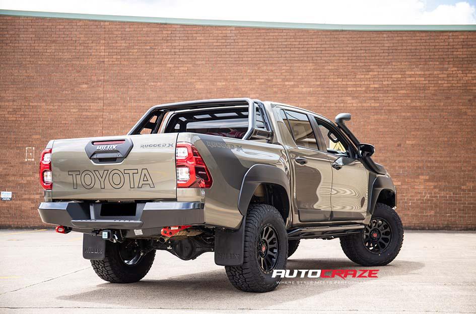 TOYOTA HILUX N80 RUGGED X VICTIM MATTE BLACK