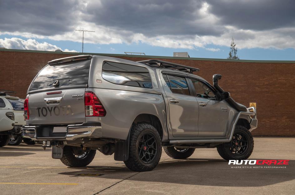 TOYOTA HILUX 4WD SABBATH MATTE BLACK