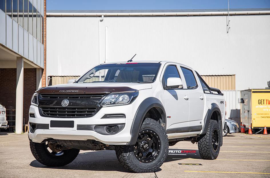 HOLDEN COLORADO RG1 SATIN BLACK