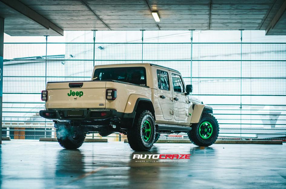JEEP GLADIATOR ROCKSTAR XD 3 MATTE BLACK