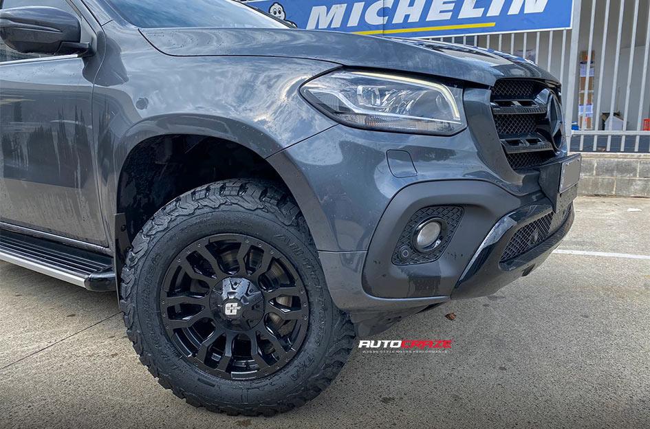 MERCEDES X CLASS FLORIDA MATT BLACK