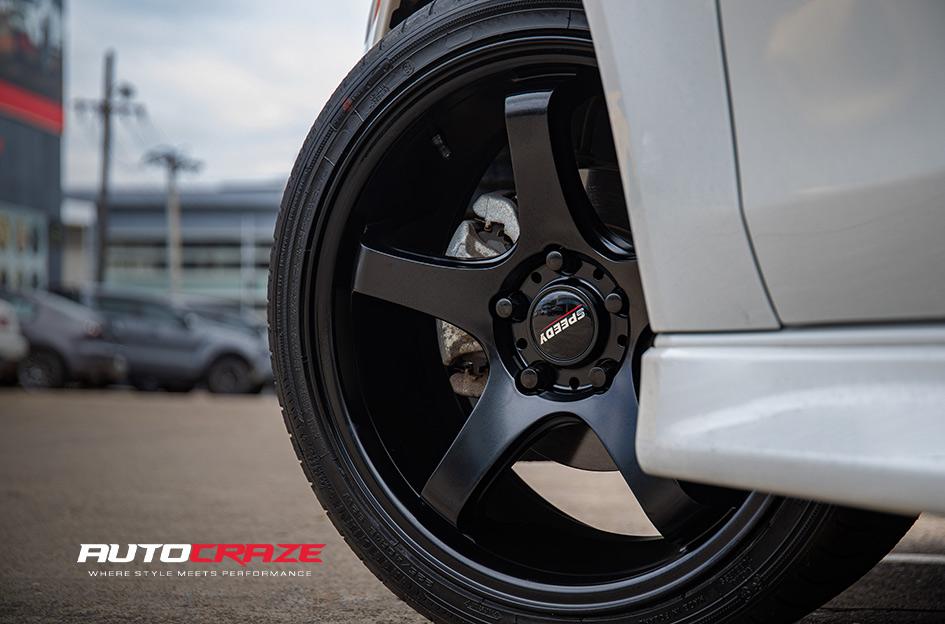 MITSUBISHI LANCER VELOCITY GRAPHITE MACHINED FACE