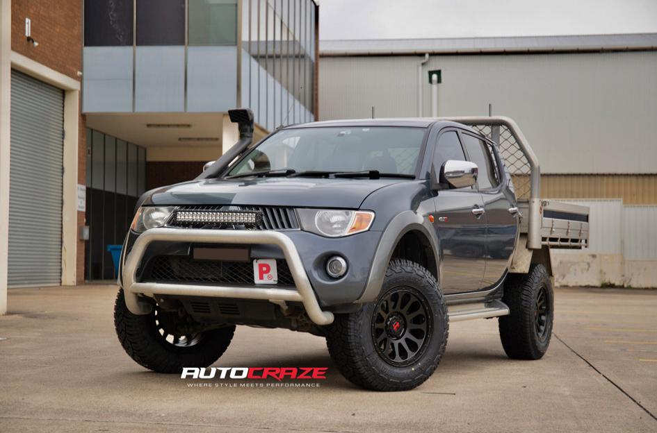 MITSUBISHI TRITON VICTIM MATTE BLACK