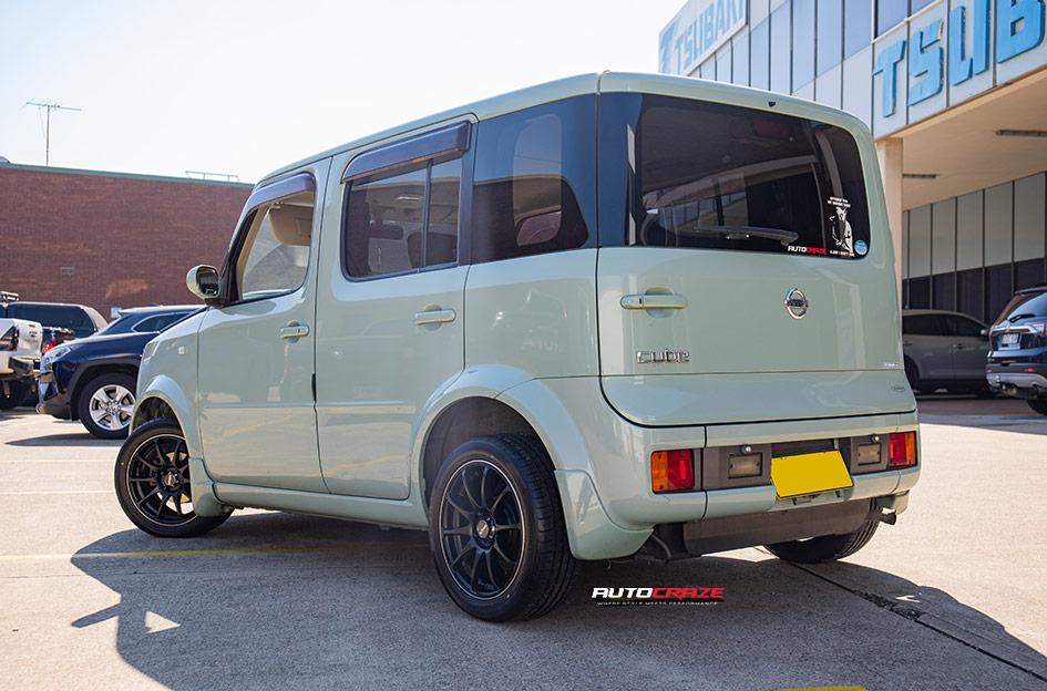 NISSAN CUBE HALO SATIN BLACK