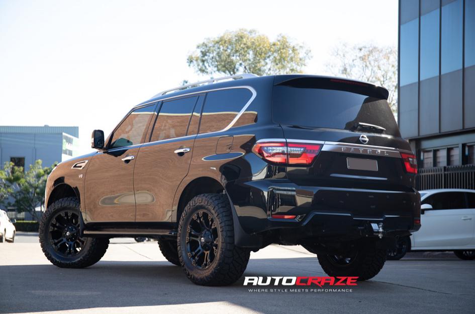 NISSAN PATROL VAPOR MATTE BLACK