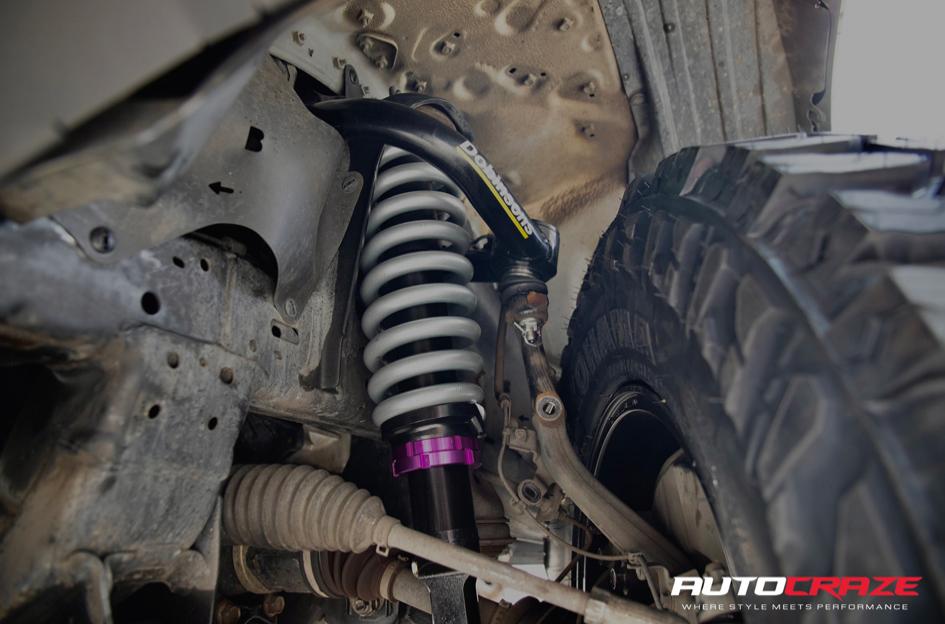 TOYOTA HILUX N80 4WD UNIT MATTE ANTHRACITE BLACK RING