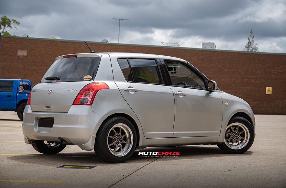 SUZUKI SWIFT TUNING BRONZE POLISHED LIP