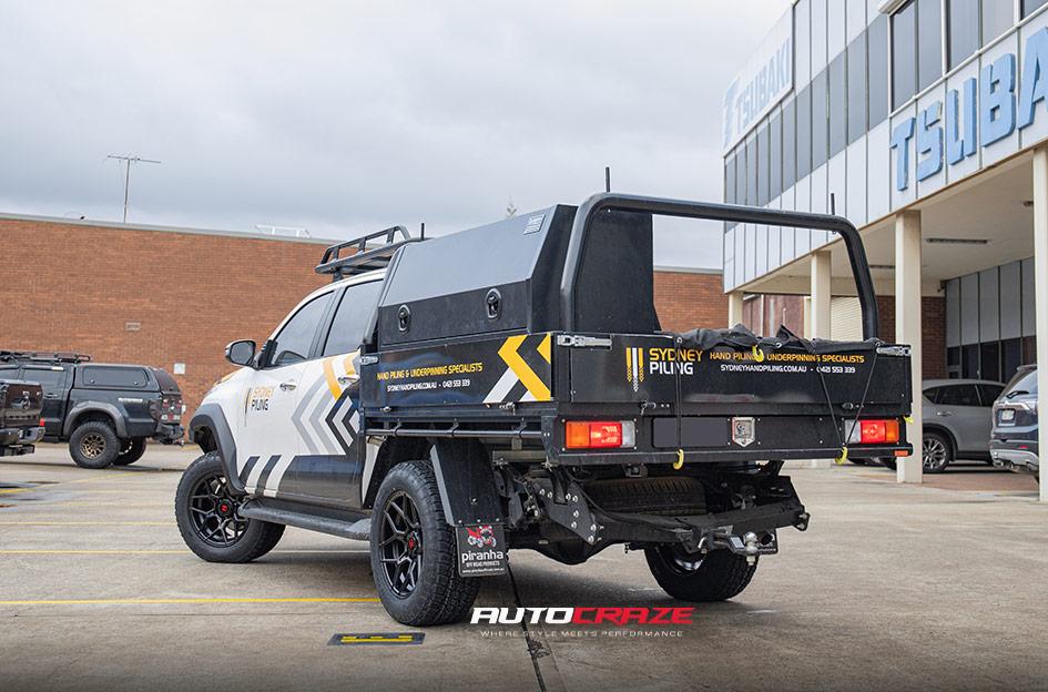 TOYOTA HILUX 4WD SABBATH MATTE BLACK