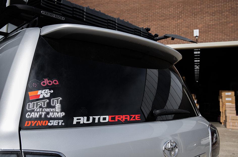 TOYOTA LANDCRUISER REBEL MATTE BLACK