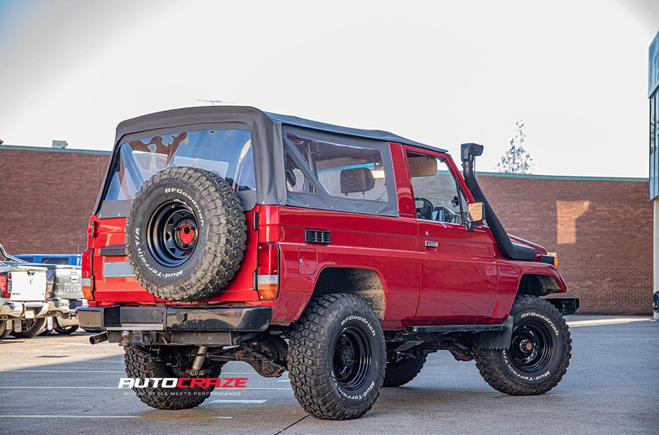 TOYOTA LANDCRUISER TERRA SATIN BLACK