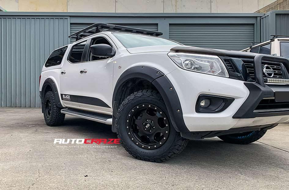 NISSAN NAVARA RG1 SATIN BLACK