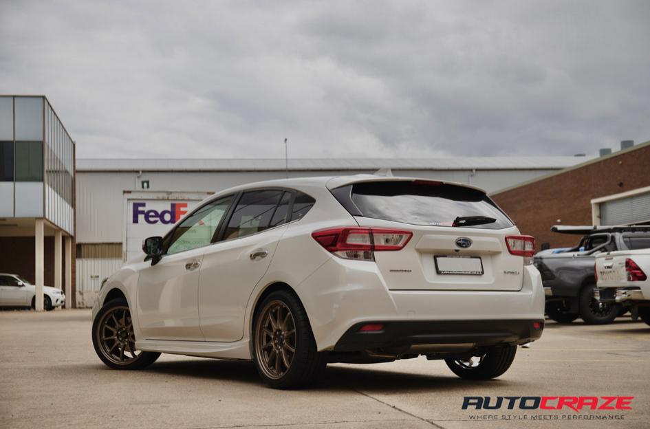 SUBARU IMPREZA ROTATE MATTE BRONZE