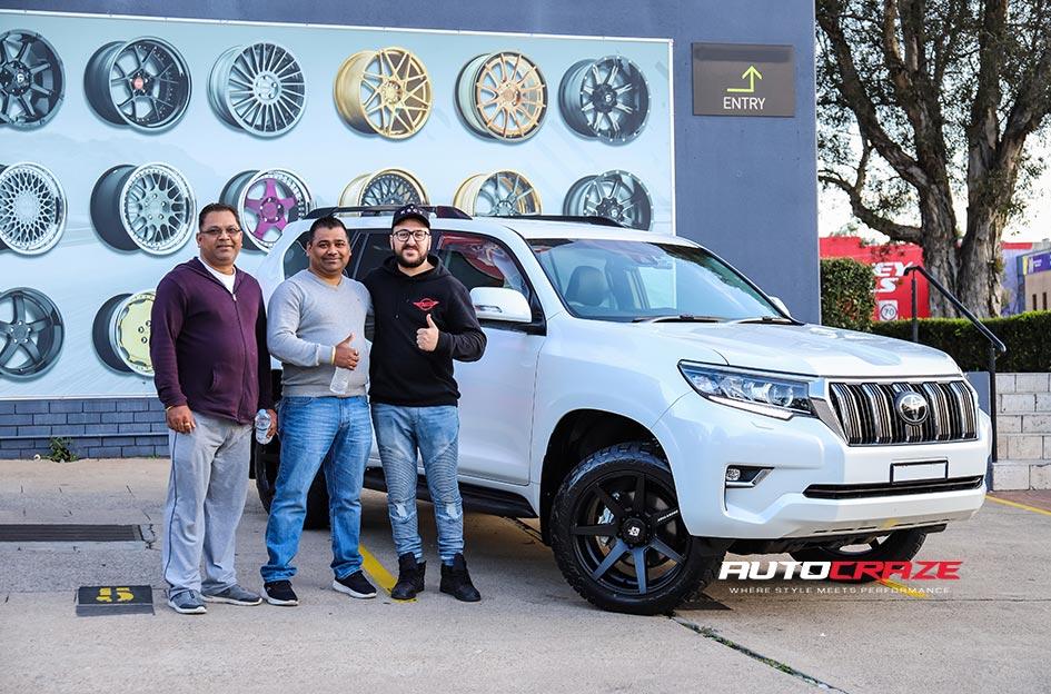 TOYOTA-PRADO-AVALANCHE-MATTE-BLACK-FRONT-MILLED