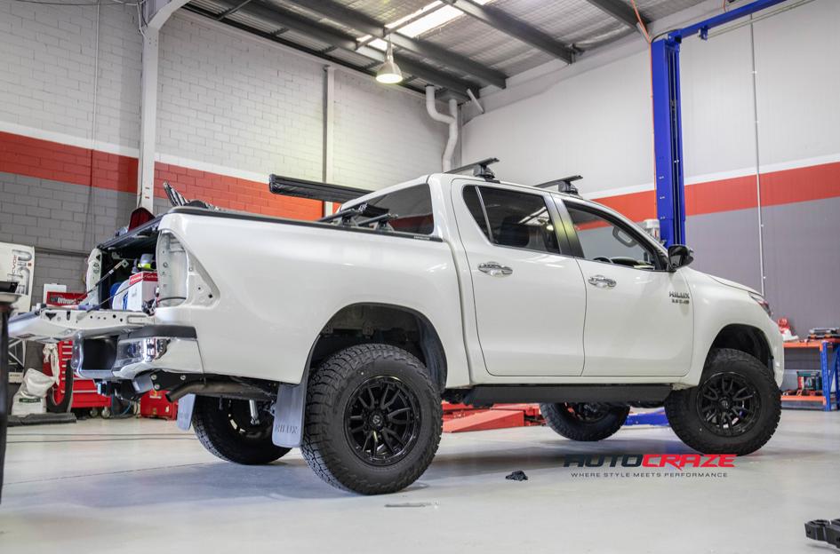 TOYOTA HILUX N80 4WD TECH MATTE BLACK