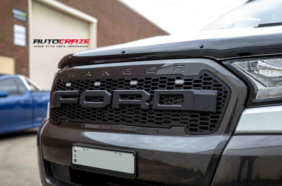 FORD RANGER RAMPAGE SATIN BLACK