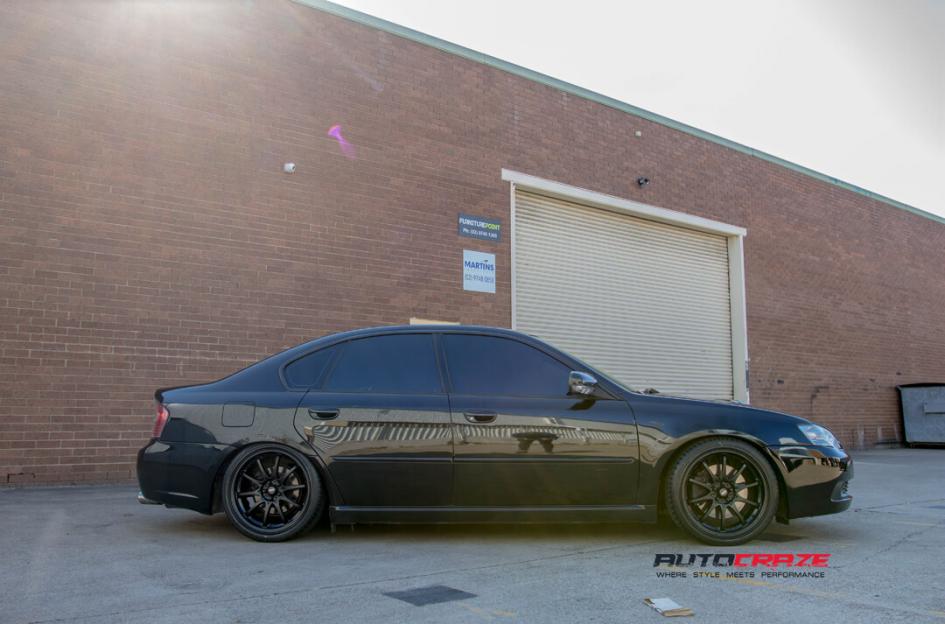 SUBARU LIBERTY ROTATE MATTE BLACK 