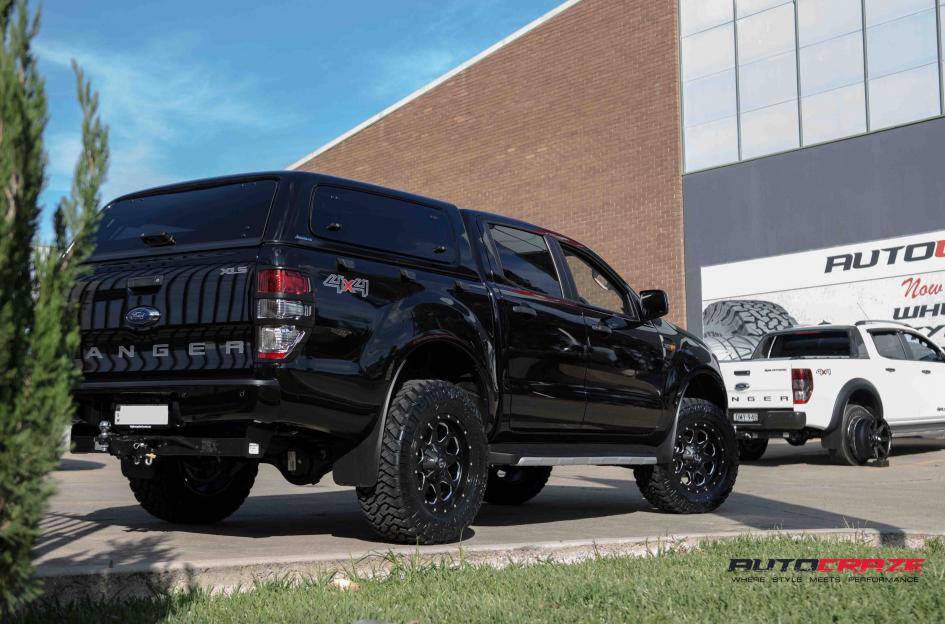 FORD RANGER BOOST GLOSS BLACK MILLED ACCENTS 3