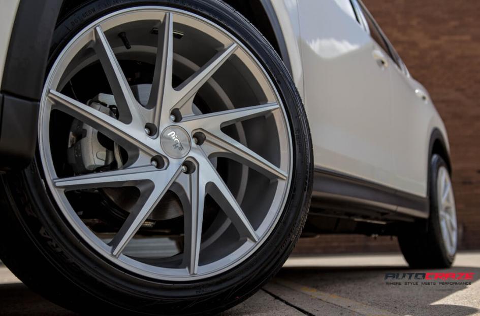 MAZDA CX5 INVERT SILVER MACHINED FACE