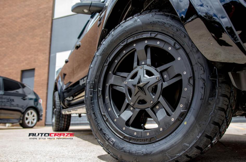 FORD RANGER ROCKSTAR XD 3 MATTE BLACK
