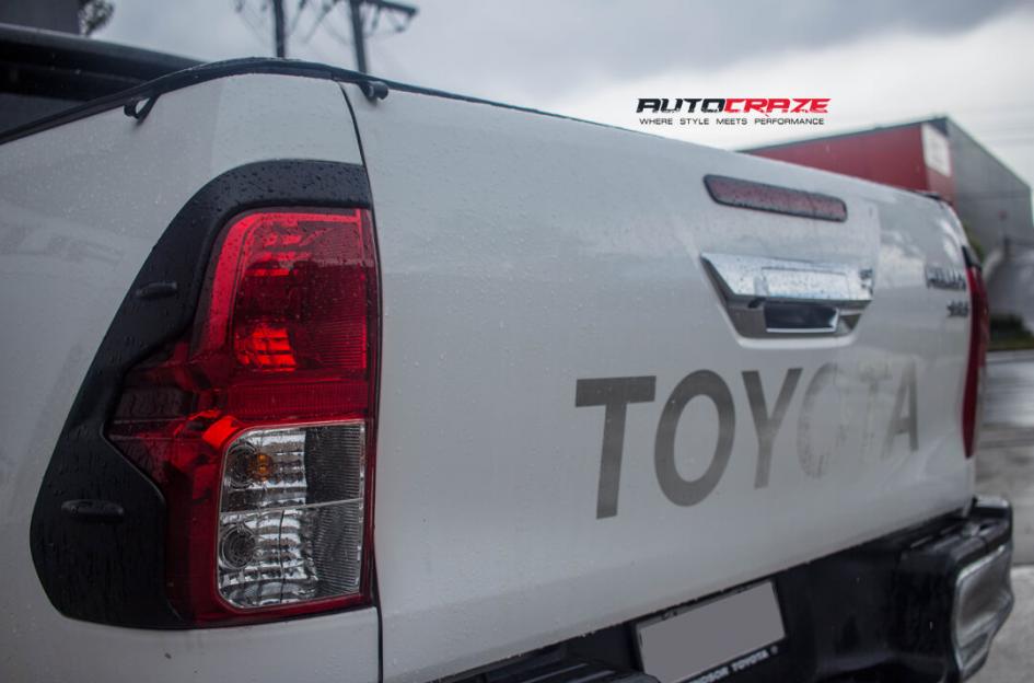 TOYOTA HILUX N80 4WD GD02 MATTE BLACK MACHINED FACE 