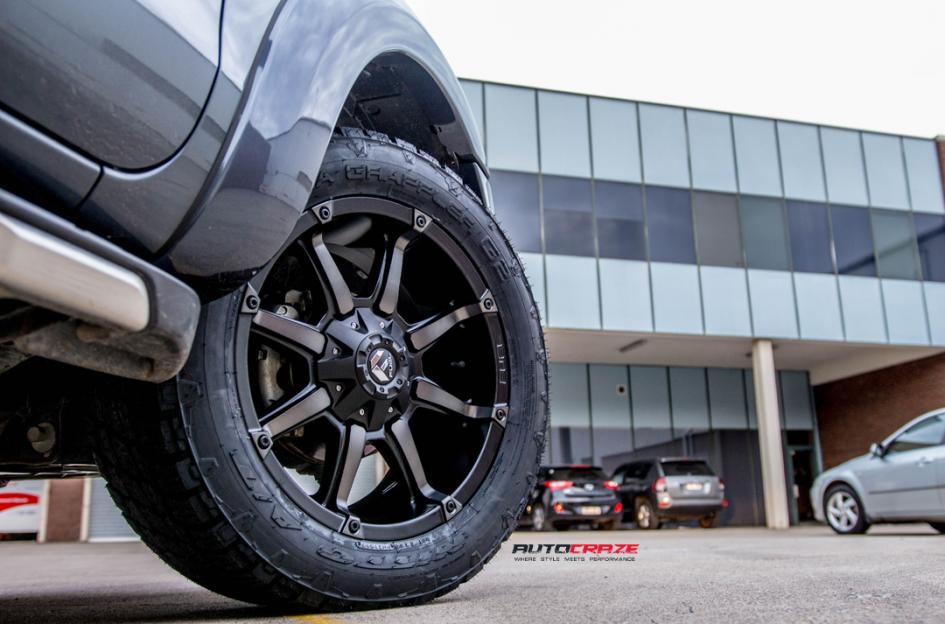 FORD RANGER COUPLER BLACK MACHINED WITH DARK TINT