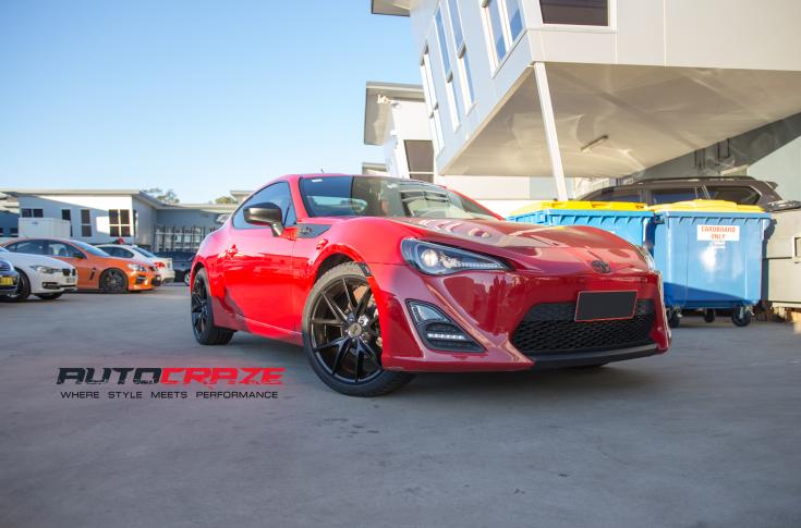TOYOTA 86 MISANO MATTE BLACK
