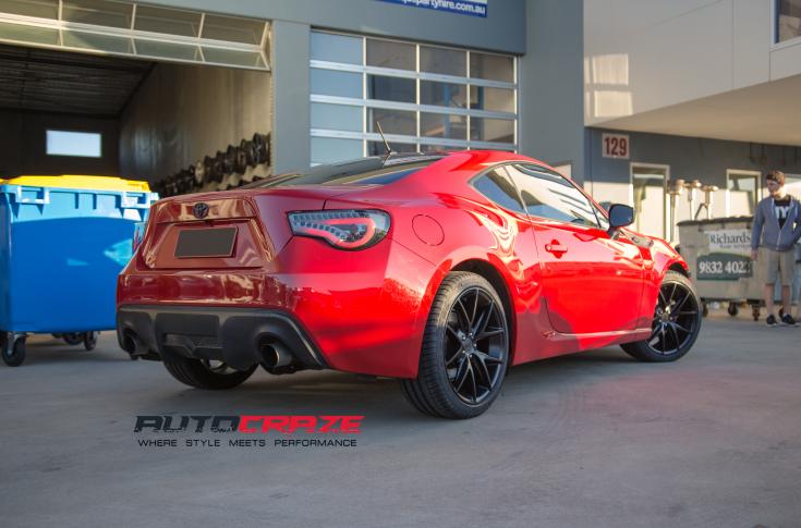 TOYOTA 86 MISANO MATTE BLACK