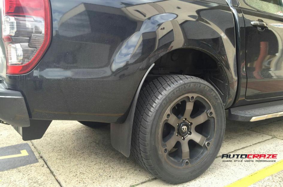 FORD RANGER BEAST BLACK & MACHINED WITH DARK TINT
