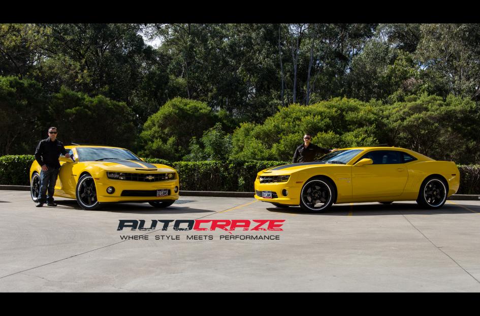 CHEVROLET CAMARO FR BLACK MACHINED LIP