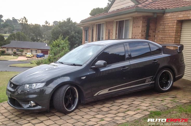 FORD FALCON FR BLACK MACHINED LIP