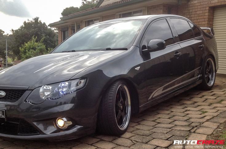 FORD FALCON FR BLACK MACHINED LIP