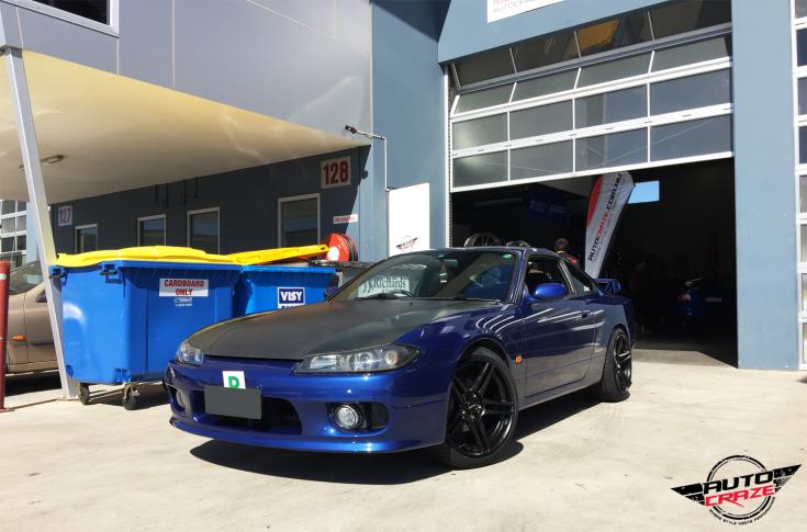 NISSAN00SX S15 CC03R  MATTE BLACK