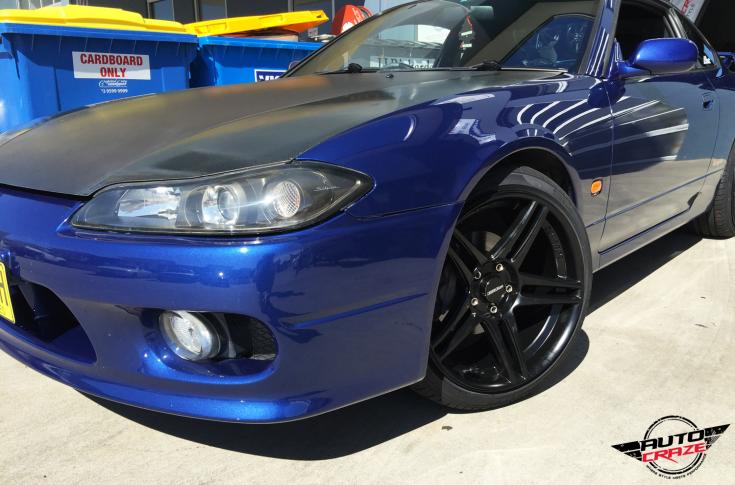 NISSAN00SX S15 CC03R  MATTE BLACK