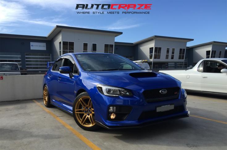 SUBARU WRX CC02 CUSTOM GOLD
