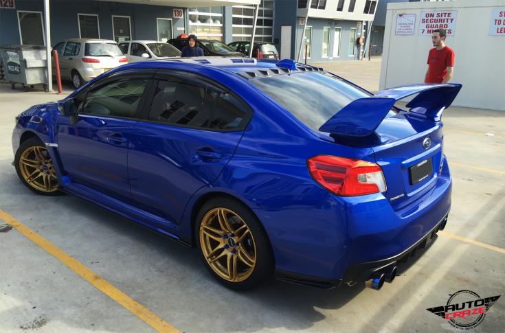 SUBARU WRX CC02 CUSTOM GOLD
