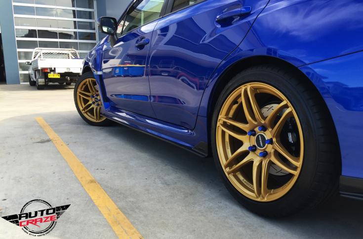 SUBARU WRX CC02 CUSTOM GOLD