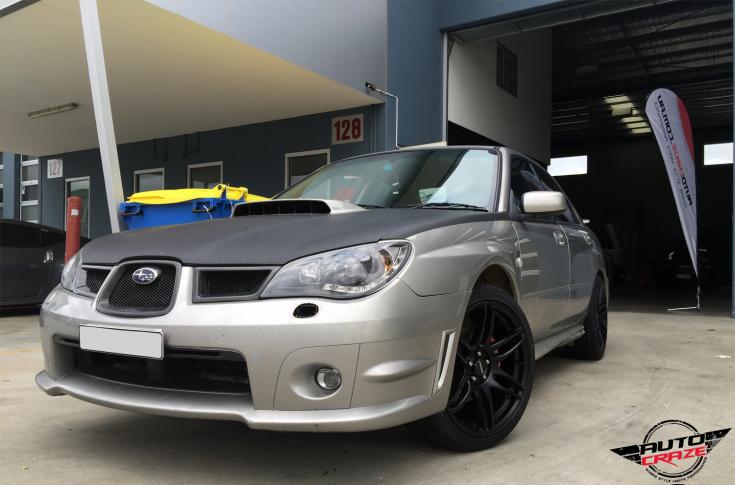 SUBARU WRX CC02 MATTE BLACK