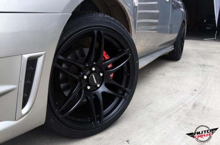 SUBARU WRX CC02 MATTE BLACK