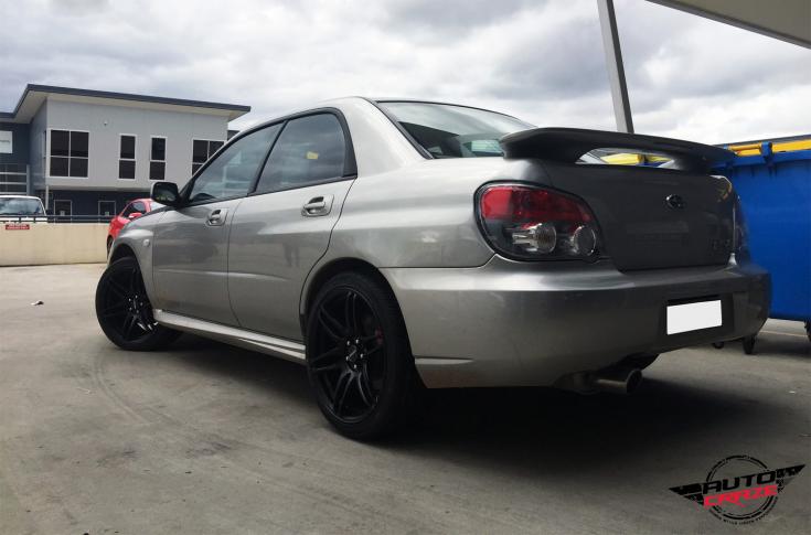 SUBARU WRX CC02 MATTE BLACK