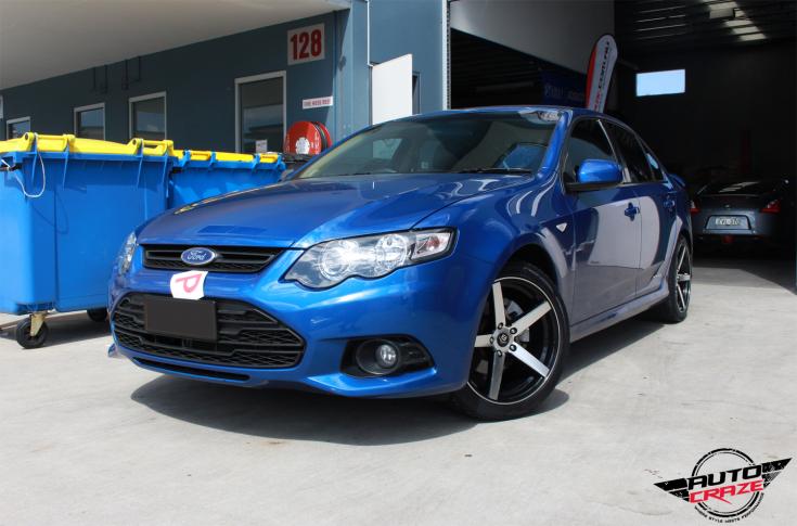 FORD FALCON XR6 FG RACER BLACK MACHINED FACE