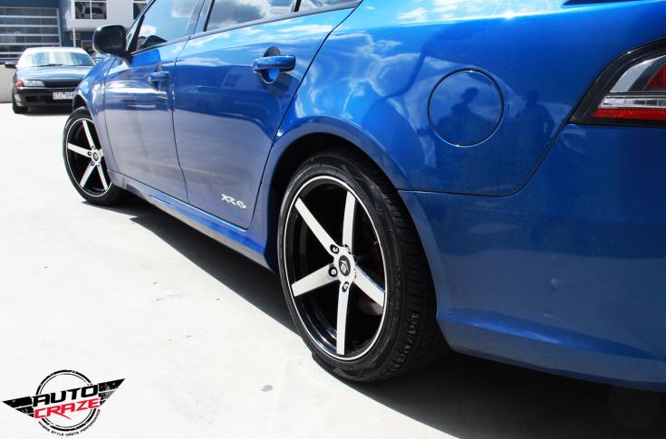 FORD FALCON XR6 FG RACER BLACK MACHINED FACE